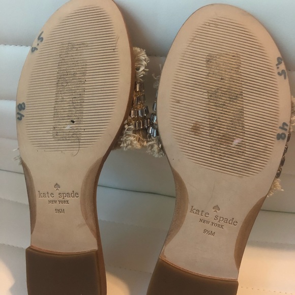 Slip on sandals with a big pop of bling - Picture 5 of 5